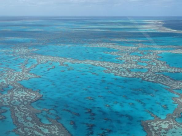 Great Barrier Reef Australien Luftbild