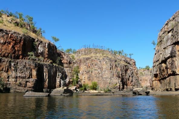 Northern Territory Nitmiluk Katherine Gorges Schlucht Australien