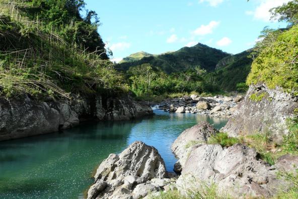 Fiji Viti Levu Fluss grünes Herz Südsee entdecken