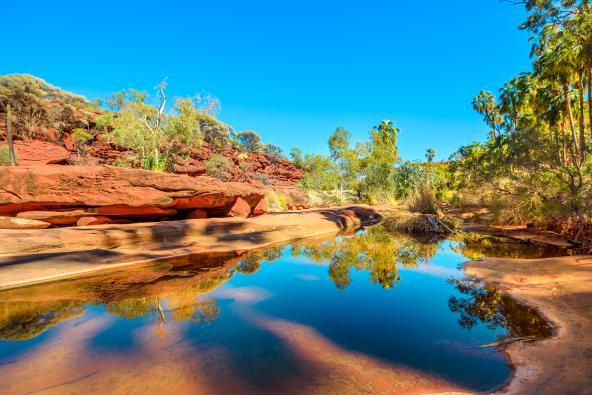 Finke Gorge Nationalpark West MacDonnell Ranges Australien