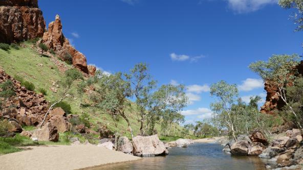 Simpsons Gap Northern Territory Australien entdecken West MacDonnell Ranges