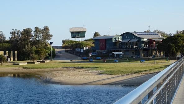 Lakes Entrance Victoria Australien Küste Fluss 