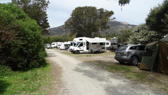 Campingplatz Tidal River Wilsons Promontory Victoria Australien Küste