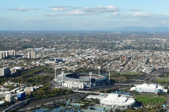 Melbourne Victoria Australien Cricket Ground
