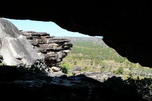 Felshöhle am Injalak Hill