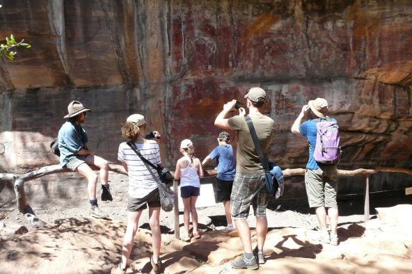 Felsmalereien am Ubirr Rock