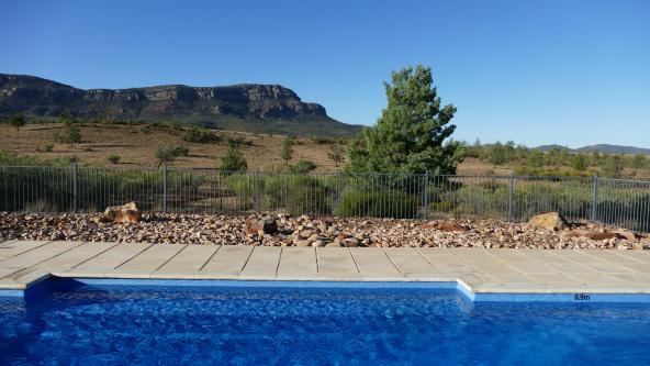 Rawnsley Park Station Südaustralien Explorers Way Flinders Ranges Pool