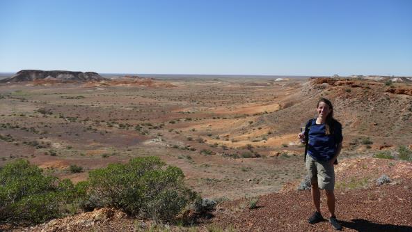 Breakaways Kanku Ausblick Südaustralien Explorers Way