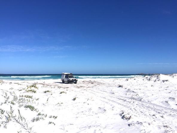 Cape Le Grand Nationalpark Meer Südwesten Westaustralien mit 4WD RedSands Camper