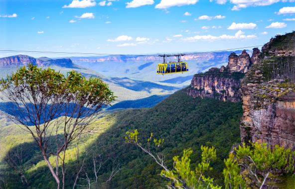 Three Sisters Blue Mountains New South Wales Australien entdecken