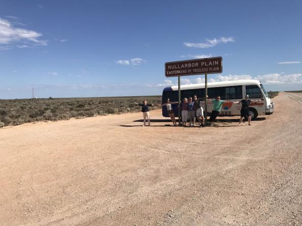 Wir sind bereit für die Nullarbor Ebene