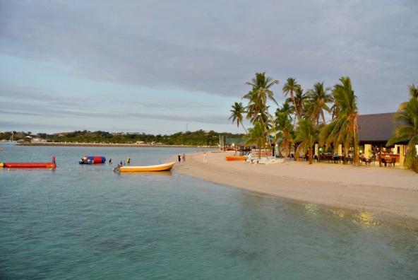 Strand vom Plantation Island Resort