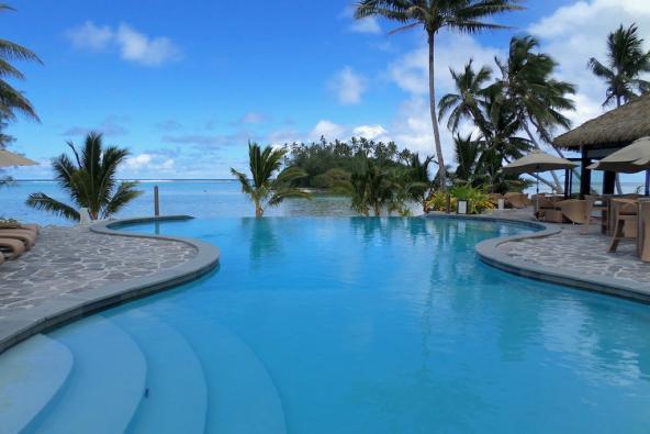 Der Infinity Pool des Nautilus Resort kommt bei den Gästen sehr gut an