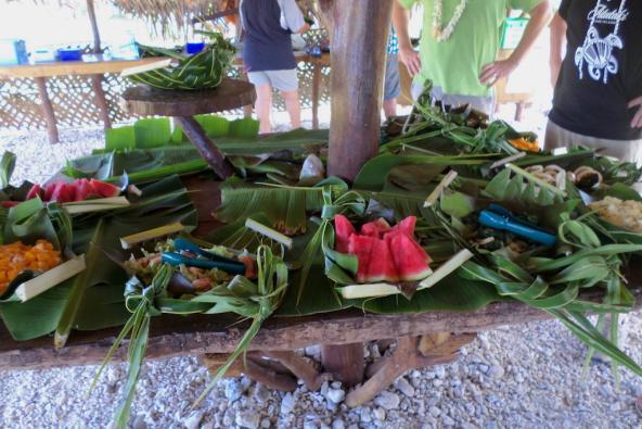 Das Buffet ist eröffnet