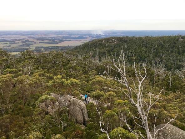 Porongorup Ranges Aussicht vom Skywalk
