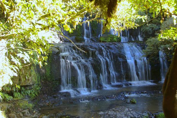Die Purakaunui Falls