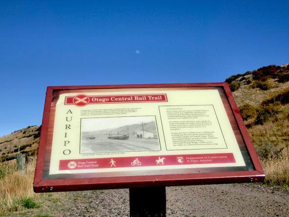 Historische Beschreibung des Otago Central Railtrail