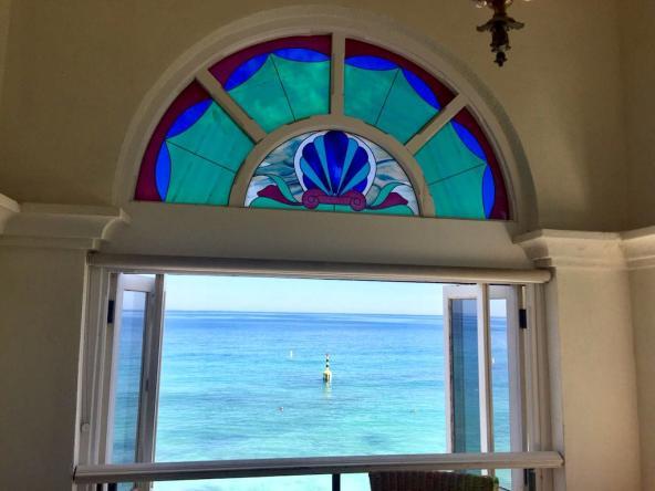 Meerblick vom Indiana Cafe in Cottesloe
