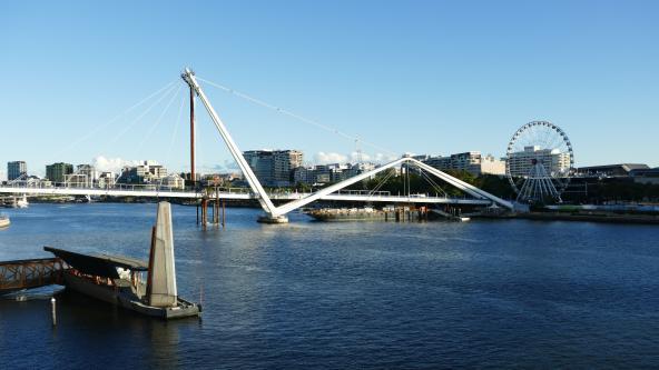 Brisbane River Wheel Riesenrad Australien 