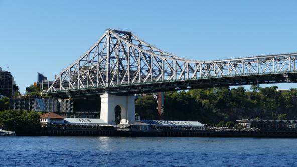 Brisbane Queensland Australien Brisbane River Brücke Coat Hanger