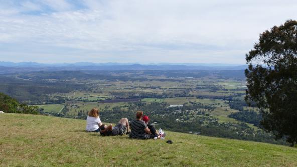 Aussicht Tamborine Mountain Australien Queensland