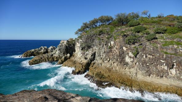 North Stradbroke Island Gorge Walk Aussicht Meer