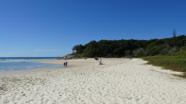 North Stradbroke Island Cylinder Beach Strand Queensland Australien