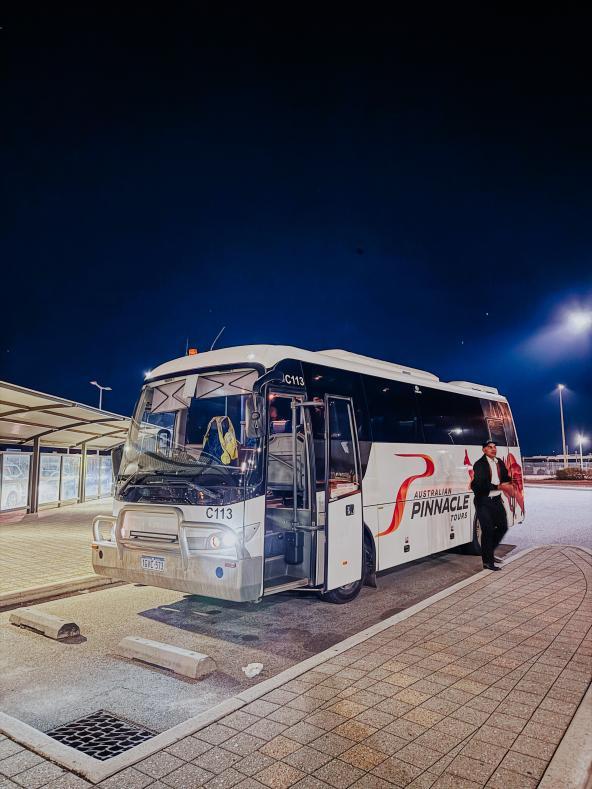 Bustransfer zum Hotel