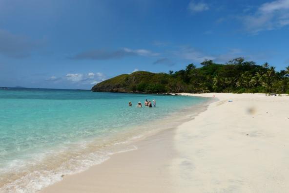 Traumstrand Yasawas Fiji Baden Südsee