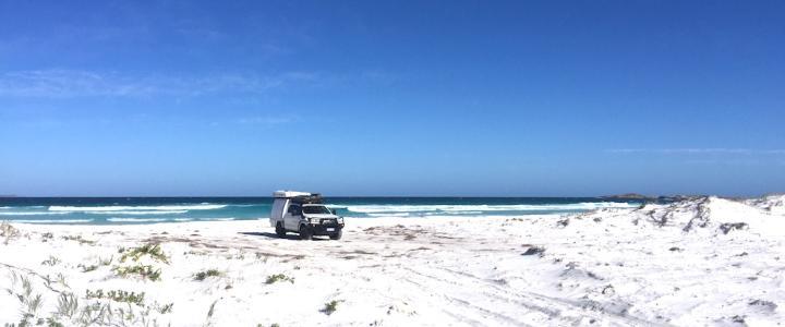 Cape Le Grand Nationalpark Meer Südwesten Westaustralien mit 4WD RedSands Camper