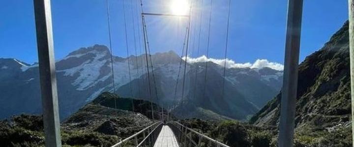 Neuseeland Südinsel Mount Cook Hooker Valley Track