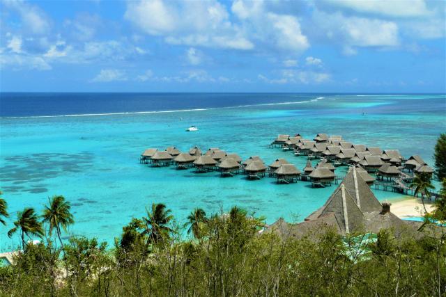 Französisch Polynesien entdecken Overwater Bungalows