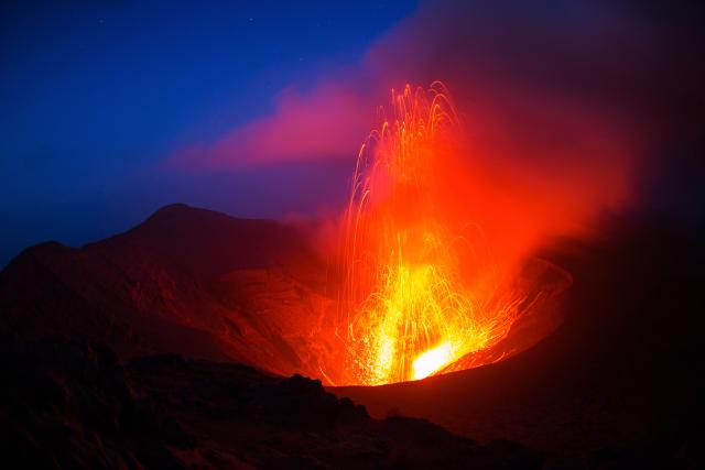 Vanuatu Vulkan Yasur Tanna Südpazifik Südsee