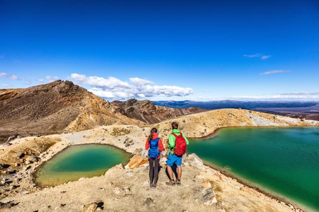 Tongariro Crossing Vulkan Neuseeland Nordinsel