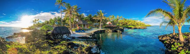 Samoa Südsee tropisch traditionell