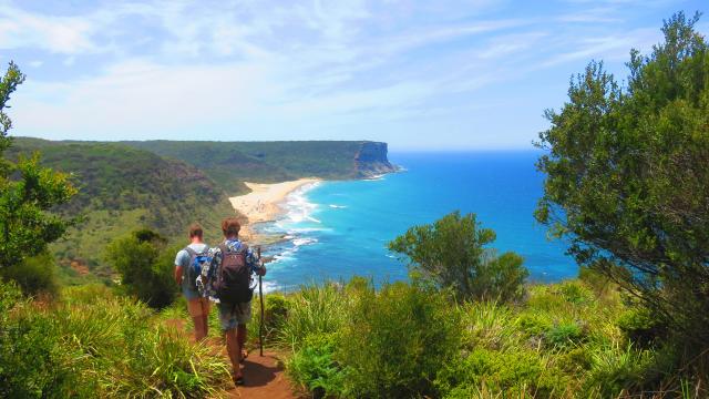 Australien Nationalpark NSW Royal Sydney Küste Wandern