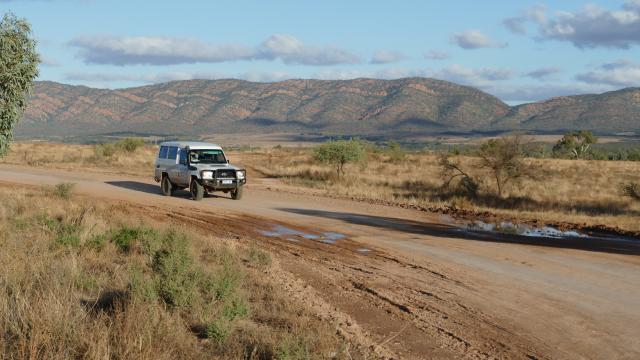 Roadtrips Australien Flinders Ranges Outback Mietwagenreise Allrad