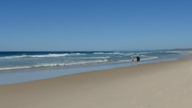 Strände in Australien Main Beach North Stradbroke Island Queensland