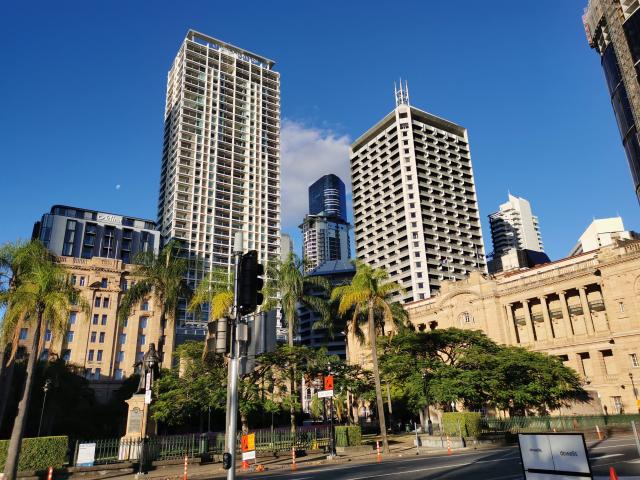 Australien entdecken Metropolen Skyline Wolkenkratzer Brisbane