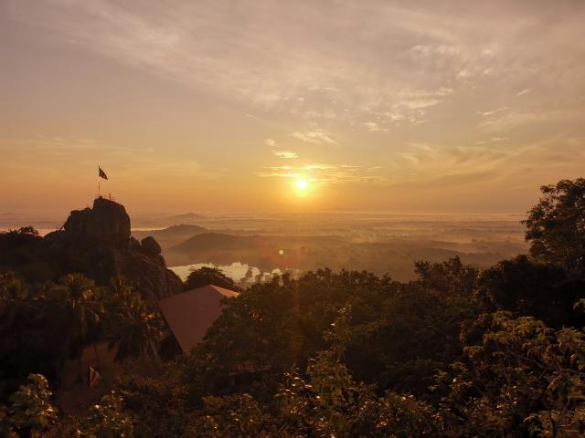Sri Lanka Asien Sonnenaufgang