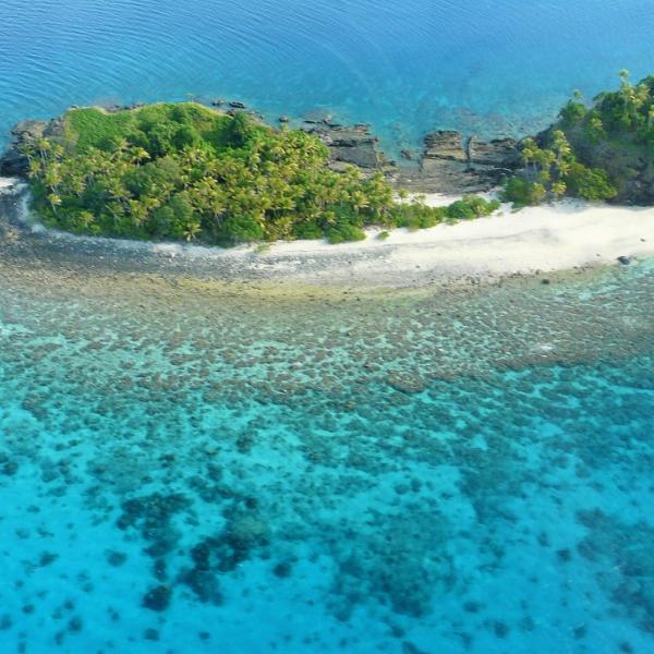 Riff Insel Fidschi Südsee