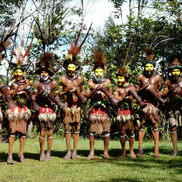 Papua Neuguinea Tanz Hochland