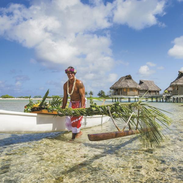 Französisch Polynesien entdecken Overwater Tahitianer