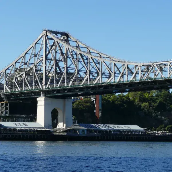 Coat hanger Brisbane Brücke Queensland Australien entdecken Metropole