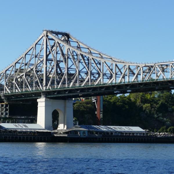 Coat hanger Brisbane Brücke Queensland Australien entdecken Metropole