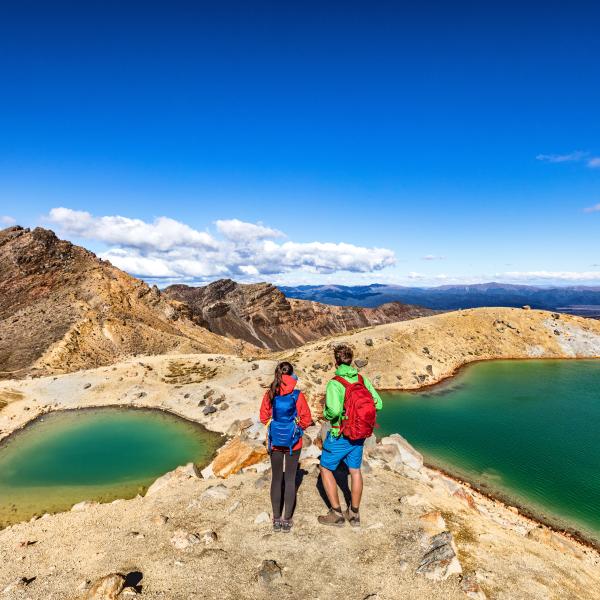 Emerald Lakes Tongariro Crossing Neuseeland