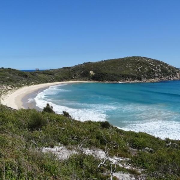Australien entdecken Victoria Wilsons Promontory Meer Strand Küste