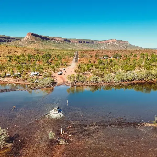 Gibb River Road Pentecost River Crossing Australien