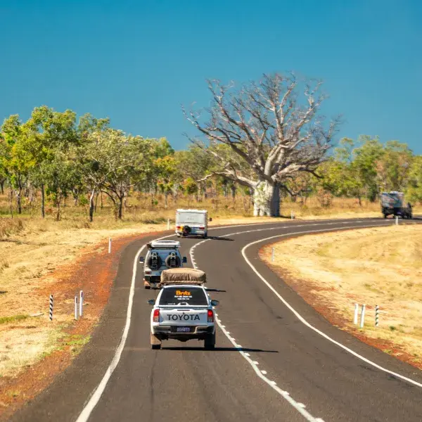 4wd camper Australien Kimberley Region