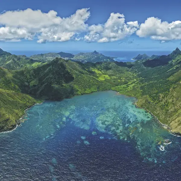 Austral Inseln Südsee Französisch Polynesien Luftbild